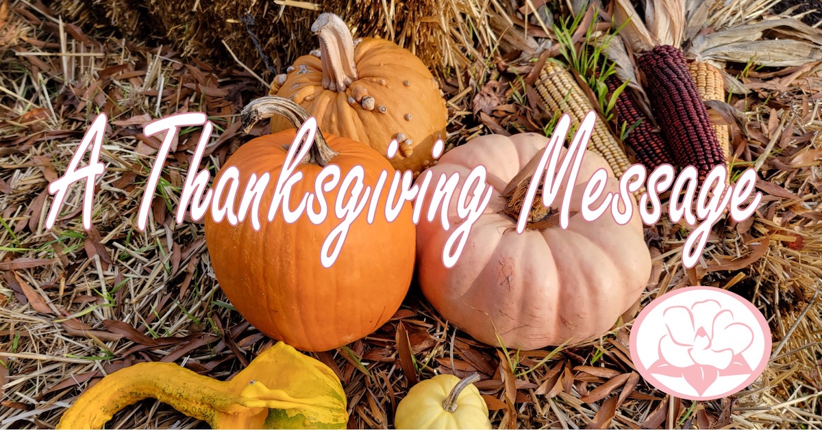 Thanksgiving Message from Lisa Bertin-Queena with EXP Realty 